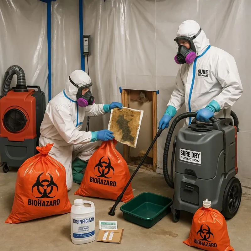 Contaminated Water Handling Protocols process in Rockland, MA